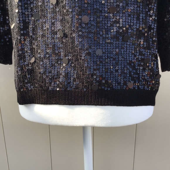 NWT Chico’s sequined cardigan - Picture 9 of 16
